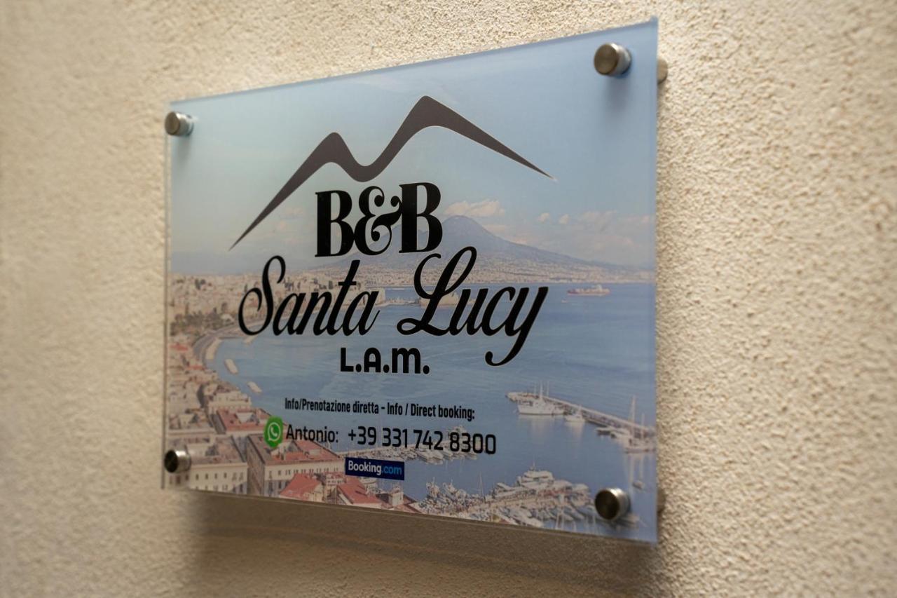 B&B Santa Lucy L.A.M. Neapel Exterior foto